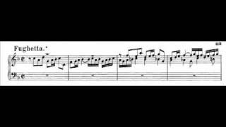 JS Bach  BWV 901  Fughetta Fdur  F major [upl. by Beasley299]