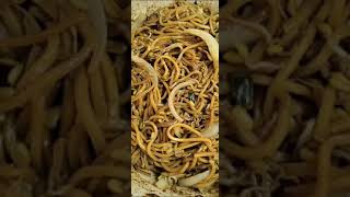 Pancit canton with togue yummy youtubeshorts [upl. by Anayit800]