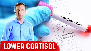 How To LOWER Cortisol Levels – Dr Berg [upl. by Lauder]