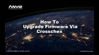 How To Update Anviz Firmware Via CrossChex Linux Platform [upl. by Gnod]