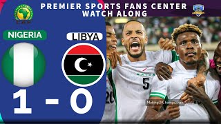 Nigeria 1  0 Libya  AFCON 2025 Qualification  WatchAlong [upl. by Aridnere618]