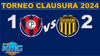 CERRO PORTEÑO VS GUARANI TORNEO CLAUSURA PARAGUAY FECHA 20 [upl. by Eberhart]