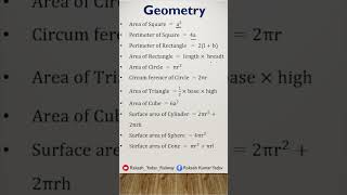 Geometry Formula study maths mathstricks shortvideo short music phonk halloween beats [upl. by Quartus]