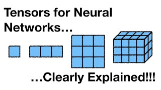 Tensors for Neural Networks Clearly Explained [upl. by Lledrev]