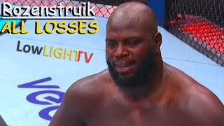 Jairzinho Rozenstruik LOSSES in MMA Fights  BIGI BOY in Trouble [upl. by Aggri768]