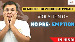 56 Violation of No Preemption under deadlock prevention approach operating system [upl. by Ridglea]