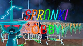 ESCAPE SPRUNKI OBBY FANMADE ROBLOX [upl. by Naida]