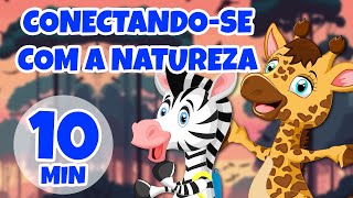 Conectandose com a Natureza  Dançando na Água  Giramille 10 min  Desenho Animado Musical [upl. by Shanahan]