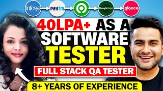 How To Become a Full Stack QA Automation Tester  Inspiring Tester Story 💯 Complete Roadmap [upl. by Gosney699]