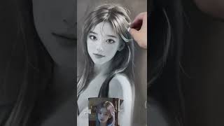 Pencil eraser makes hair shiny drawingtips easyart sketch drawingpencil drawing artwork [upl. by Enitsyrk704]