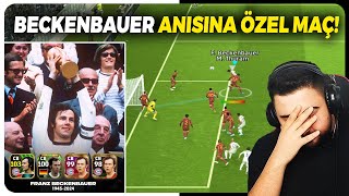 BECKENBAUER ANISINI ÖZEL MAÇ BECKENBAUER FORVETTE KOYDUM EFOOTBALL 2024 MOBİLE [upl. by Ahtanaram644]