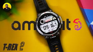 Amazfit TRex 2 REVIEW 2022  The Beast is Back [upl. by Enirehtakyram]