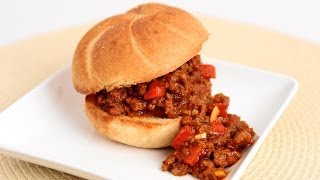 Homemade Sloppy Joes Recipe  Laura Vitale  Laura in the Kitchen Episode 746 [upl. by Ahtenek]