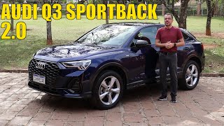 Avaliação Audi Q3 Sportback 20 quattro 2022 [upl. by Enowtna38]