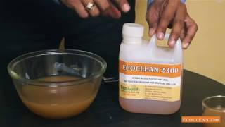 EcoClean 2300 Herbal Reagent for Sewage Water Treatment [upl. by Modestine]