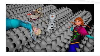 ➤ Disneys Frozen  quotElsa Ana Olaf amp Svenquot  Extended Scene  NOT FOR KIDS 😝 Behind The Scenes [upl. by Anonyw]