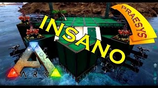 ARK Survival Evolved BARCO DE GUERRA INSANO [upl. by Denoting]