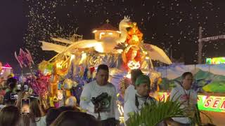 JOSHUA GARCIA  SINULOG FLOAT PARADE 2024 [upl. by Airdnazxela705]