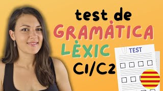 💗 Exercicis de GRAMÀTICA i LÈXIC nivell C1 i C2  Fes el TEST [upl. by Kaliski]