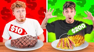 Guessing CHEAP vs EXPENSIVE Food Ft Faze Rug [upl. by Prudi113]