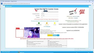 Learner licence online test new system 2024  Spoof detected Face verification failed [upl. by Aggy]