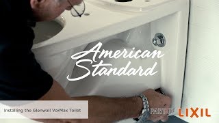 How to Install a Dual Flush H2Option Toilet by American Standard [upl. by Ynatirb]