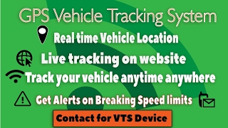 Hindi GPS Vehicle Tracking system Explained DEMO [upl. by Parrnell]