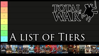 Ranking all the Total War Games  A list of Tiers [upl. by Yvaht]