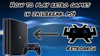 How to play old retro games on PS4 using RetroArch [upl. by Van]