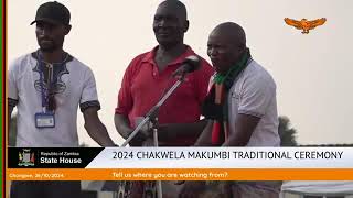 Chakwela Makumbi 2023 Live Coverage of Zambias Cultural Celebration [upl. by Ahsieuqal272]