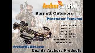 Barnett Penetrator Crossbow Review  Archer Outlet [upl. by Elvina]