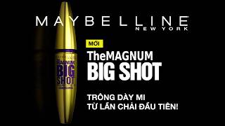 Mascara MAGNUM BIG SHOT  Đẳng cấp mi dày  Maybelline VN [upl. by Eletnahc]