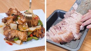 The Best Twice Cooked Pork  How To Make Pork Recipes For Dinner [upl. by Akcirre]