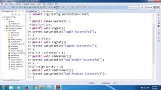 Selenium Tutorial 28 TestNG Framework in Selenium Part 2 [upl. by Bergquist]