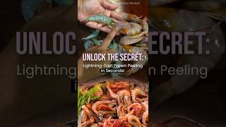 Quick Prawn Cleaning Tutorial  How to Clean and Devein Prawns Easily recipe shorts asmr food [upl. by Enailil35]