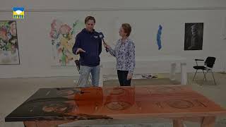 Kunst10daagse Bergen gesprek met kunstenaar Alexander Daub [upl. by Amil607]