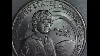 2022 P Dr Sally Ride Quarter With Full Die Clash Error  Pocket Change Find [upl. by Viv]