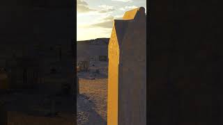 Historic Tonopah Cemetery cemetery nevada spooky sunset halloween travelnevada lasvegas [upl. by Carver]