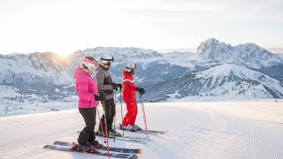 Skischool Ortisei  Dolomites Val Gardena [upl. by Androw]