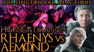 Rhaenys vs Aemond Scene Bar Reaction  S2x4 House of the Dragon  Burlington Bar [upl. by Aneled609]