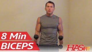 GROW YOUR BICEPS 10 Min PERFECT Bicep Workout with Dumbbells [upl. by Harat738]