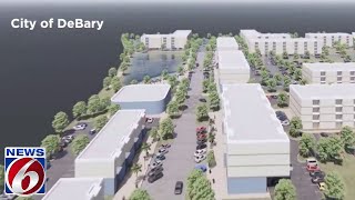 DeBary city leaders break ground on future downtown area [upl. by Aerbua]