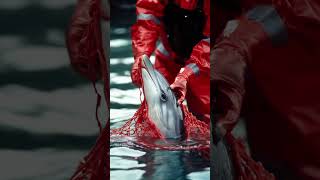 Ocean Heroes Save Trapped Dolphin Just in Time [upl. by Magulac]