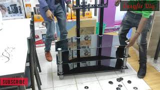 Simple Home Diys  How to assemble a tv stands step by step [upl. by Derag]