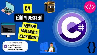 C Ders 39 Özel Hata Sınıfı Oluşturma  Kendi Exception Sınıfımızı Yazalım [upl. by Yrrok]