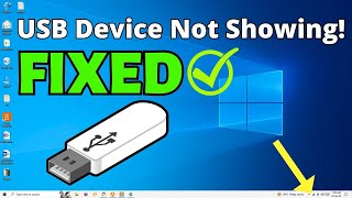 USB Storage Devices not showing Connecting in Windows 10 11 PCs Solved [upl. by Brian]