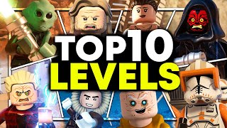 Top 10 Levels In LEGO Star Wars The Skywalker Saga [upl. by Ylrebnik]