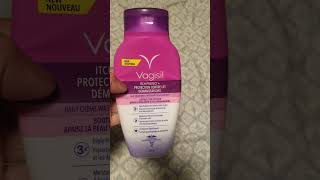 New Vagisil Itch Protect quotDaily Creme Wash 240 mL [upl. by Nahallac479]