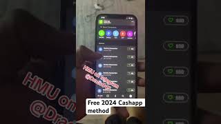 Free Cash app method 2024 [upl. by Aniroc]