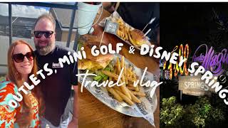 ORLANDO FLORIDA VLOG OCTOBER 2023  VINELAND OUTLETS  FORD’S GARAGE  MINI GOLF amp DISNEY SPRINGS [upl. by Alaham]